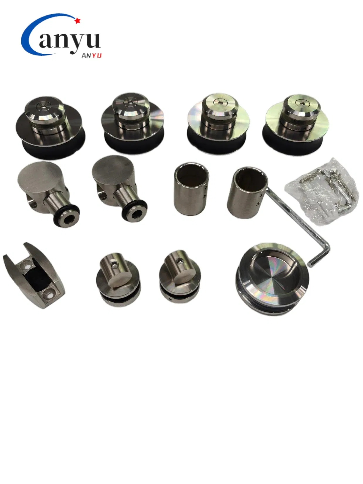 Фурнитура для раздвижных дверей из нержавеющей стали