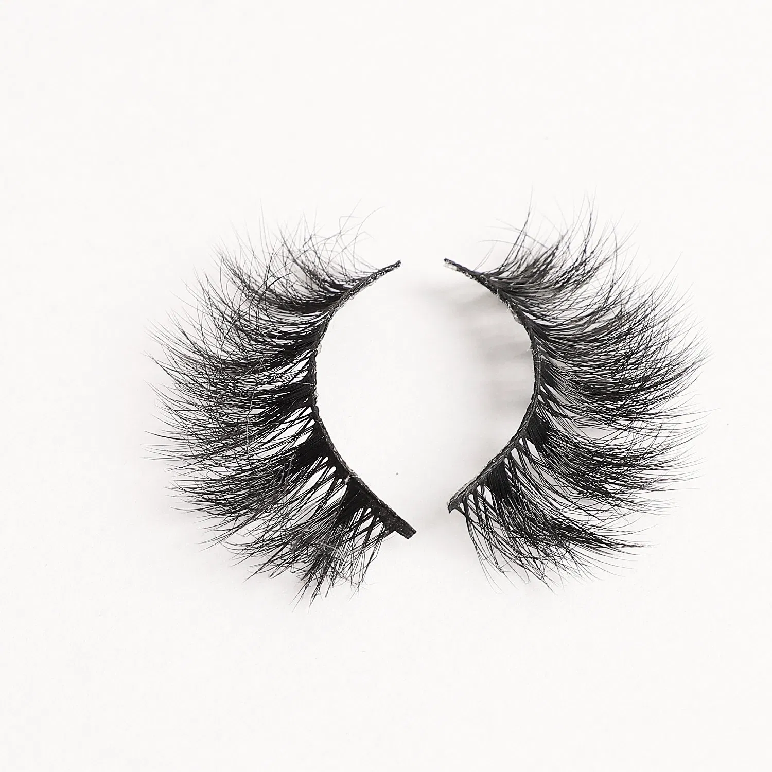 Wholesale False Lashes OEM Private Label Customized Packaging Strip False Lashes 3D Faux Mink Eyelashes