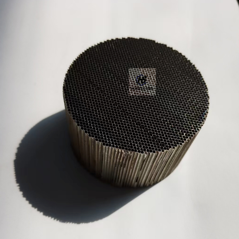 4 Inches Round Steel Honeycomb Screen Mass Air Flow Straightener