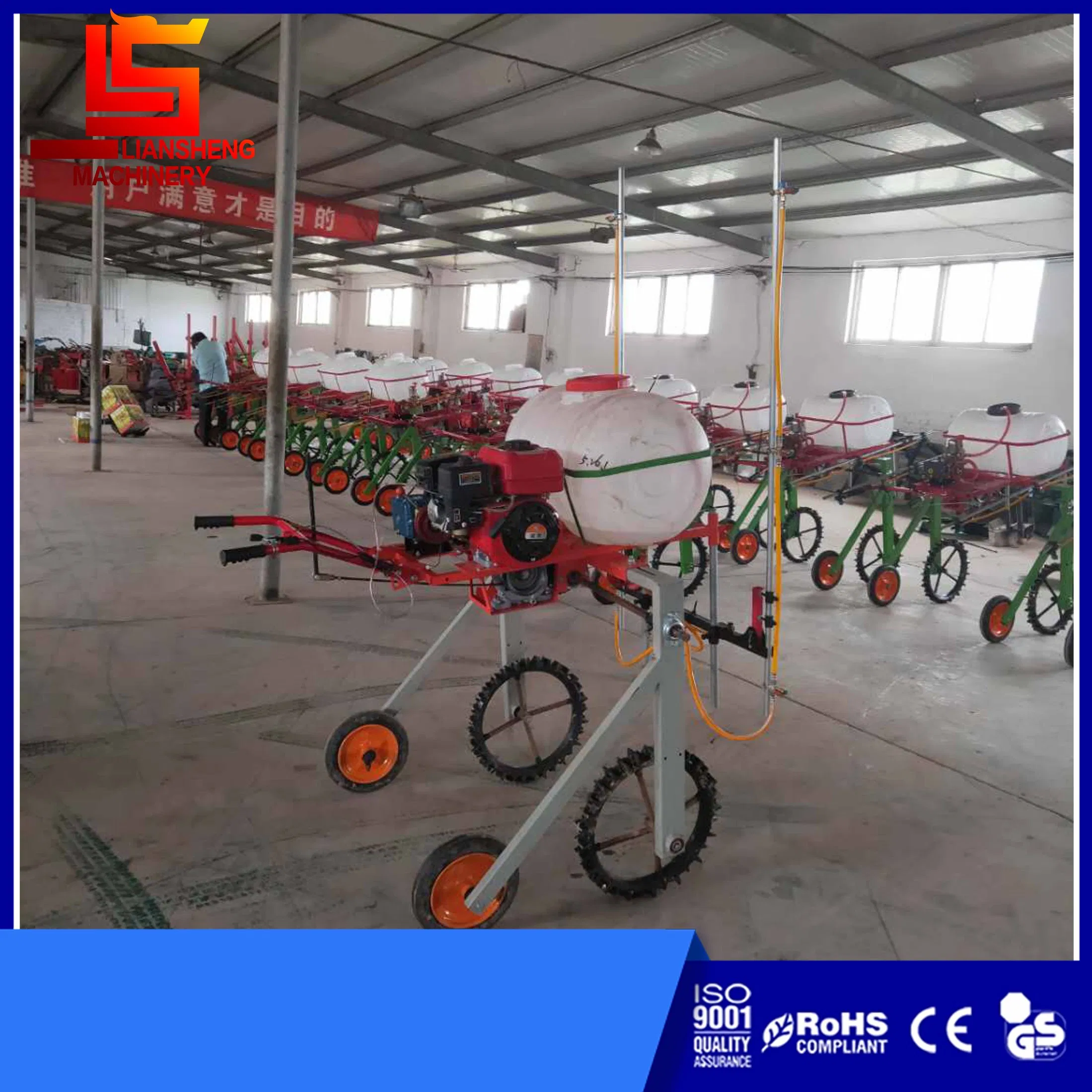 Gasoline Self -Propelled Sprayer Boom Sprayer 120L Pesticide Box Capacity