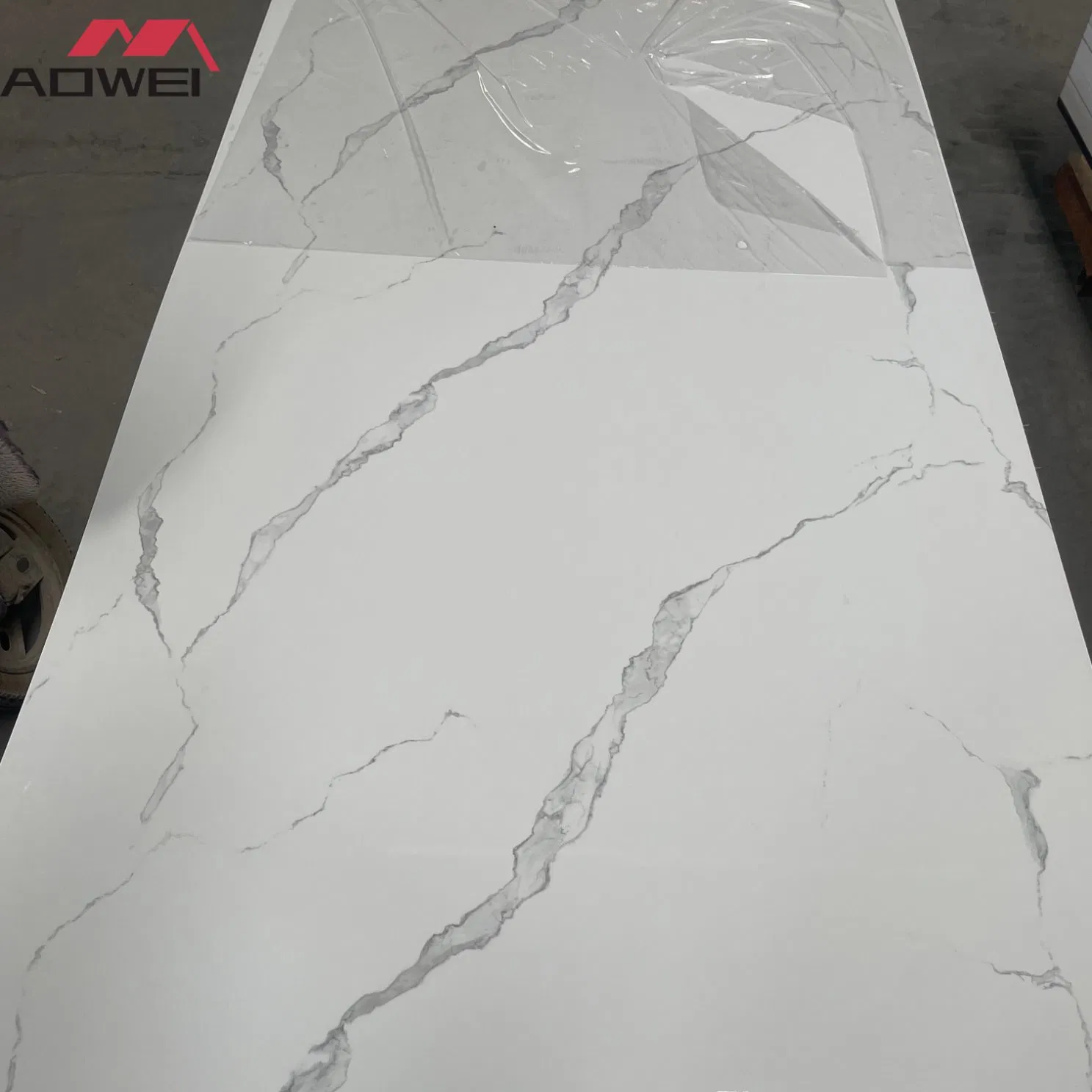 Waterproof Decoration Material WPC PVC Marble Sheet Wall Panels for Home Siding