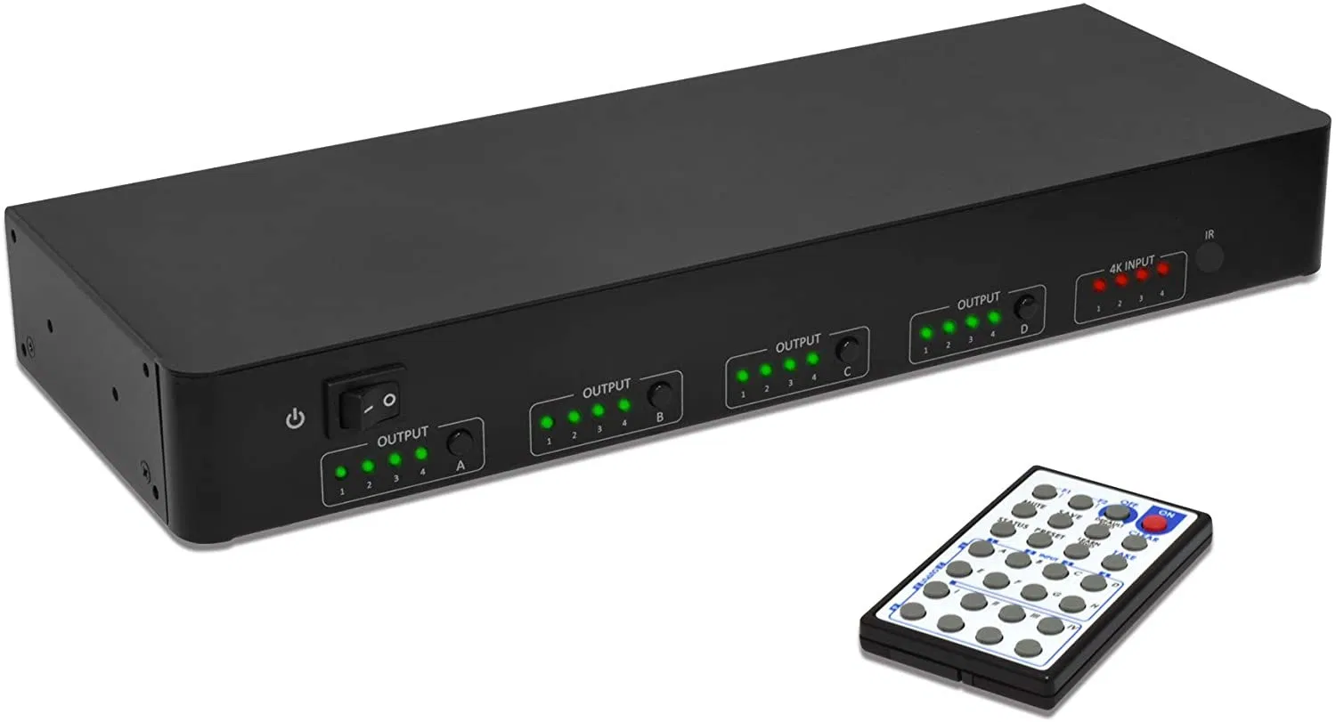 HDMI-матрица 4x2 4K 60Гц