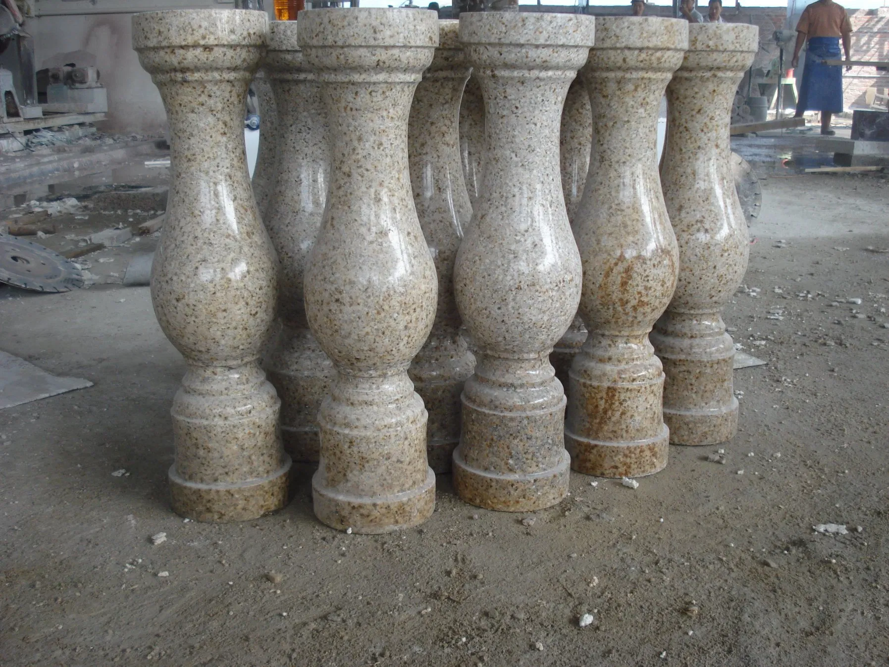 Marble Natural Stone Balustrades Handrails Staircase Pillars Baluster/Railing Stair/Parts