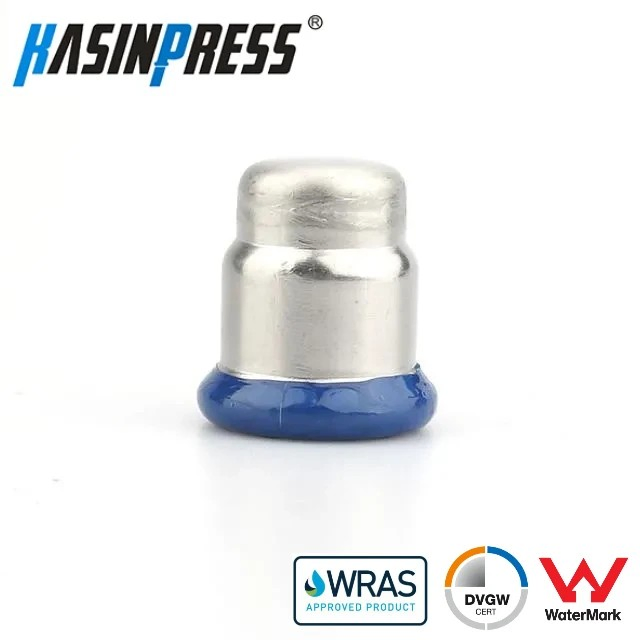 ASTM B88 Copper Press Pipe Tube Fitting End Cap Made of Brass