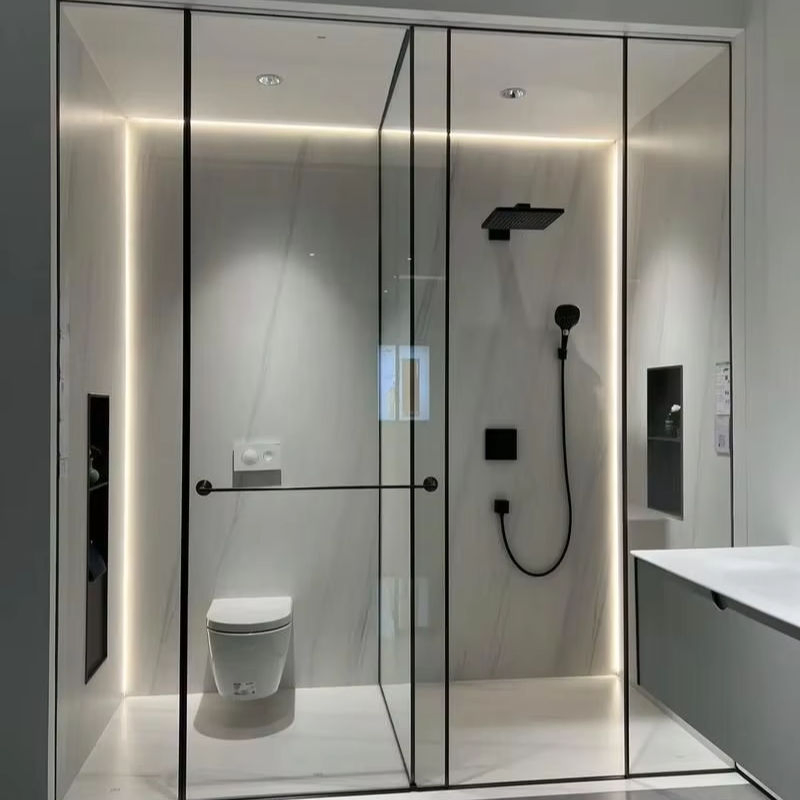 Elegant High-End Glass Shower Room for Boutique Hotels and Spas