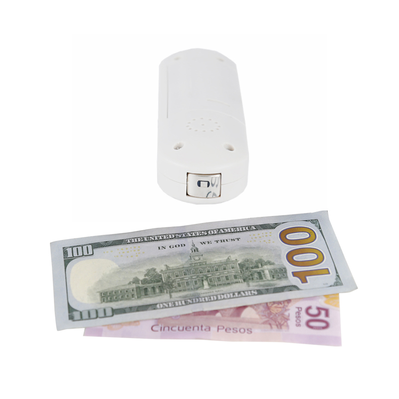 DC-2009 Professional Manufacture Price UV Money Detector Portable Mini Carry-on Fake Money Detector with Uv Lamp