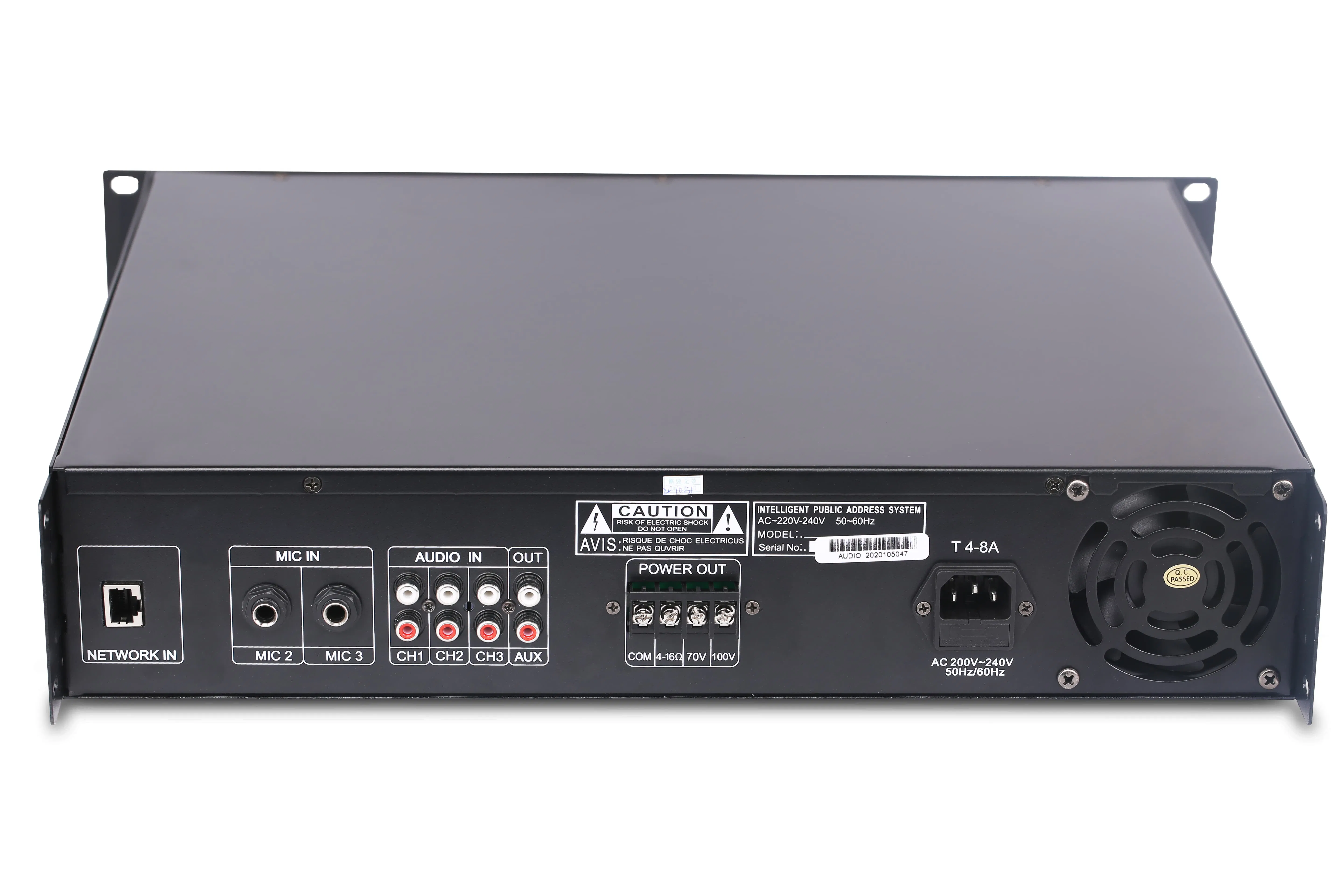 Industrial Broadcasting IP Amplifer Connect with Speaker PA System