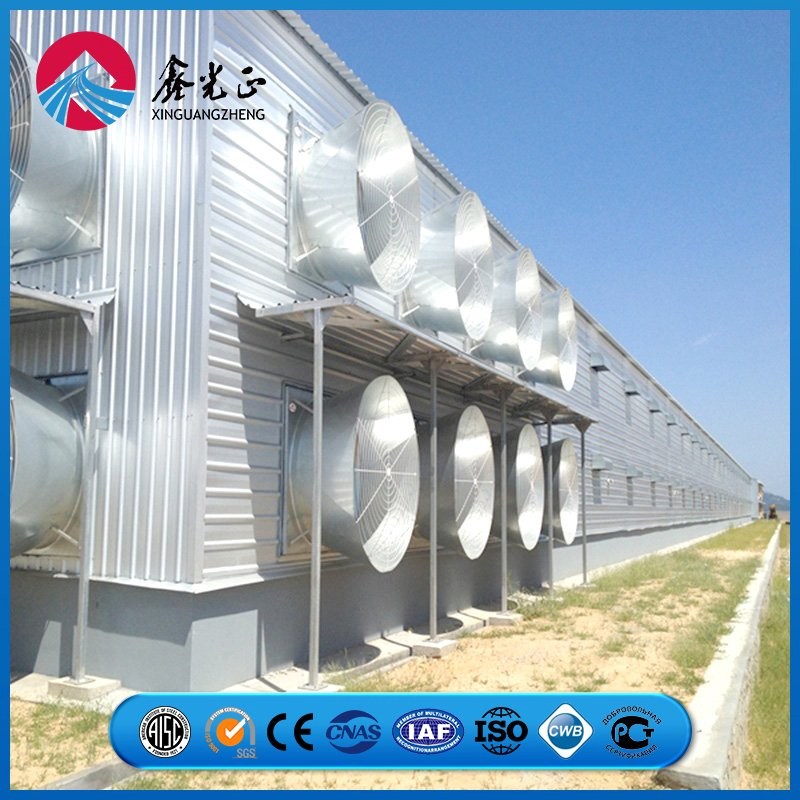 Load-Stabilized Steel Support Frame Prefab Metal Storage Farming Equipment Steel Structure Sheep/Goat/Pig/Hog/Cattle/Cow/Poultry House/Shed