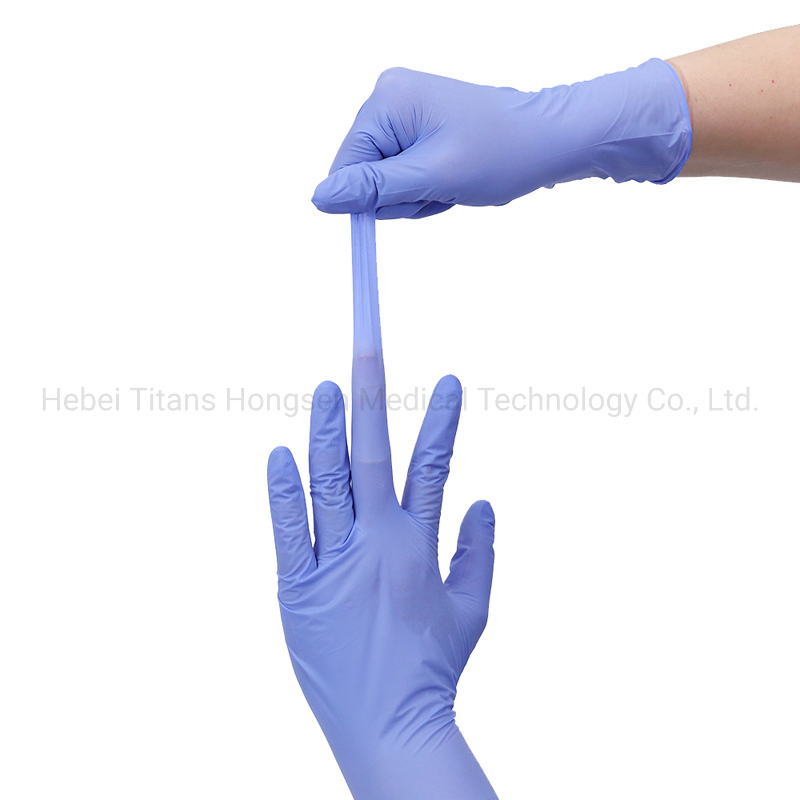 Disposable Manufacturer Powder Free Touch Screen Garden Nitrile Gloves for Industrial