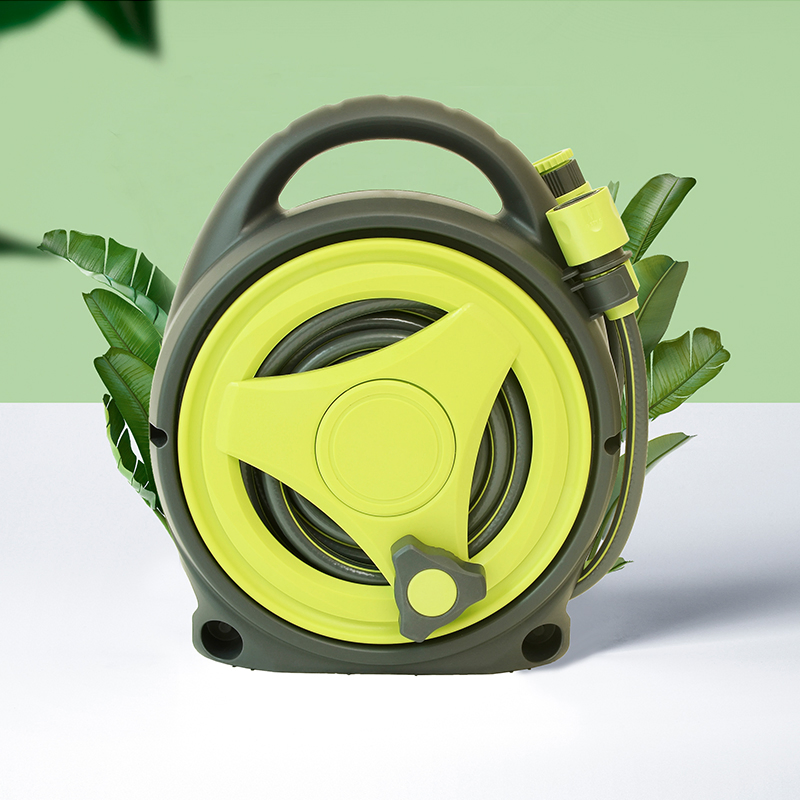 Gartenkraft Blue Retractable Portable Handy Hose Reel