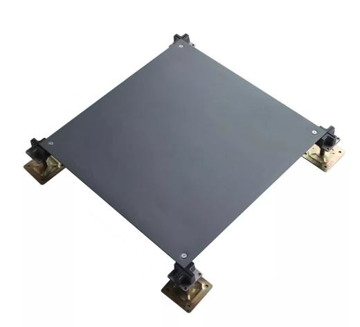 Custom-Engineered All-Steel Raised Anti-Static Ceramic Floor System for Technical Spaces