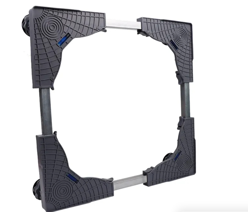 Adjustable Washing Machine Base with Lifting Feet Fridge Stand Air Conditioner Bracket