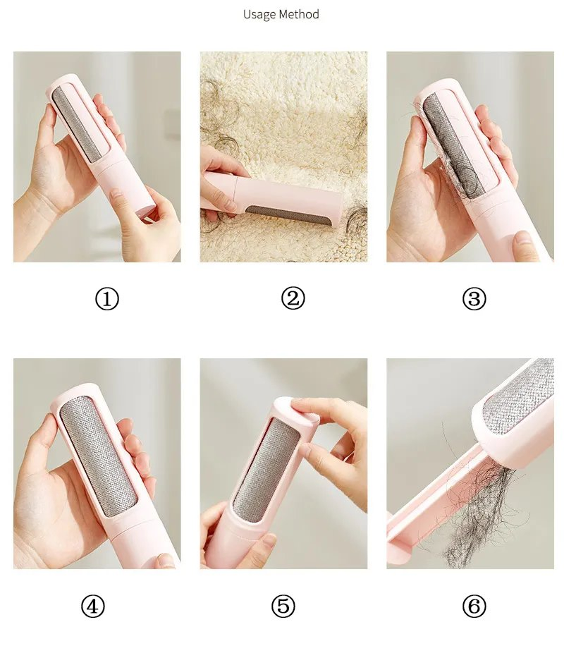 Multi-Colors Lint Sticky Cycling Dog Cat Pet Hair Remover Roller