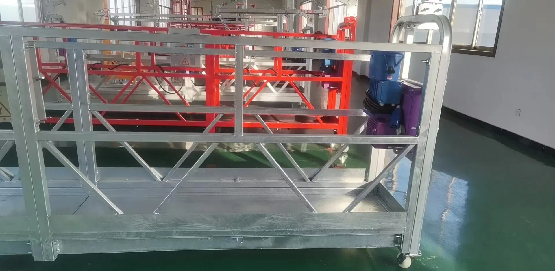 Durable Aluminum Alloy Gondola for Heavy Construction