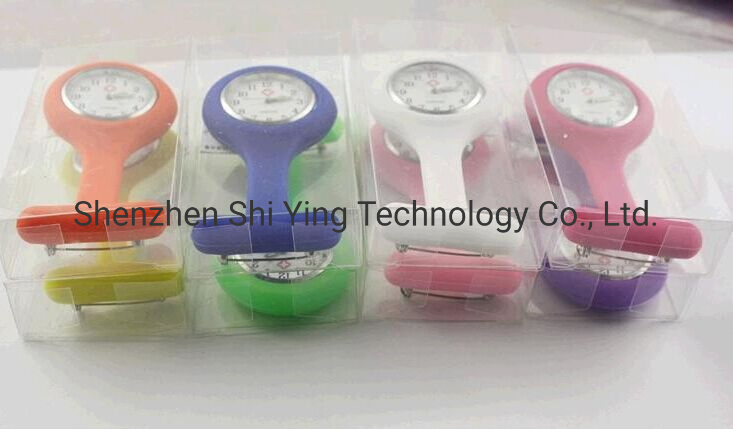 OEM Quality Japan Movt Waterproof Quartz Silicone Nurses Watch for Gift