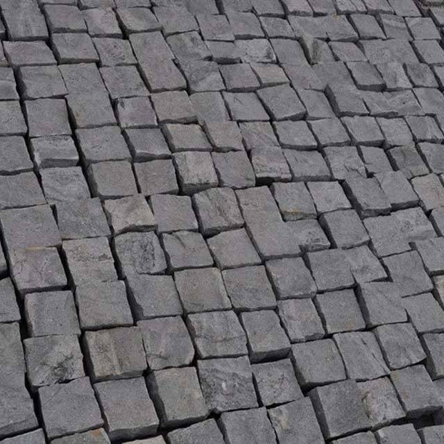 G655 Dark Grey Granite Pavers Paving Stone for Floor Wall Pavement Road