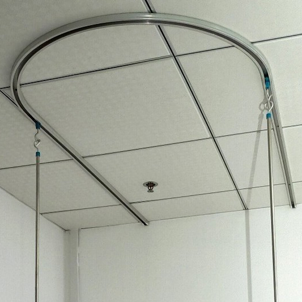 Bendable Aluminum Hospital Cubicle Curtain Track