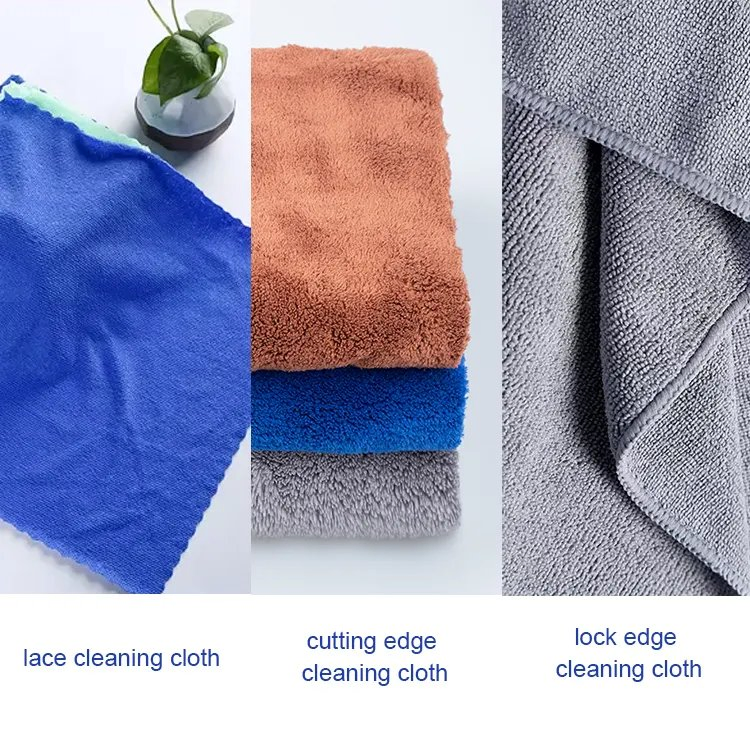 Washable Kitchen Dish Cleaning Cloth Kitchen Cleaning Towel Microfiber Cleaning Clothes for Car