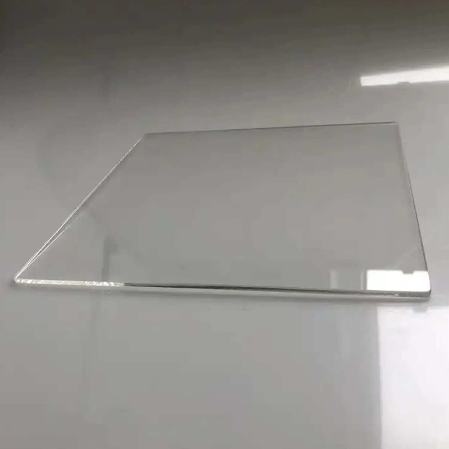 1-19mm Tempered Fireproof High Temperature Resistance Aluminosilicate Clear High Borosilicate Glass Sheet Circular Boiler Sight Glass
