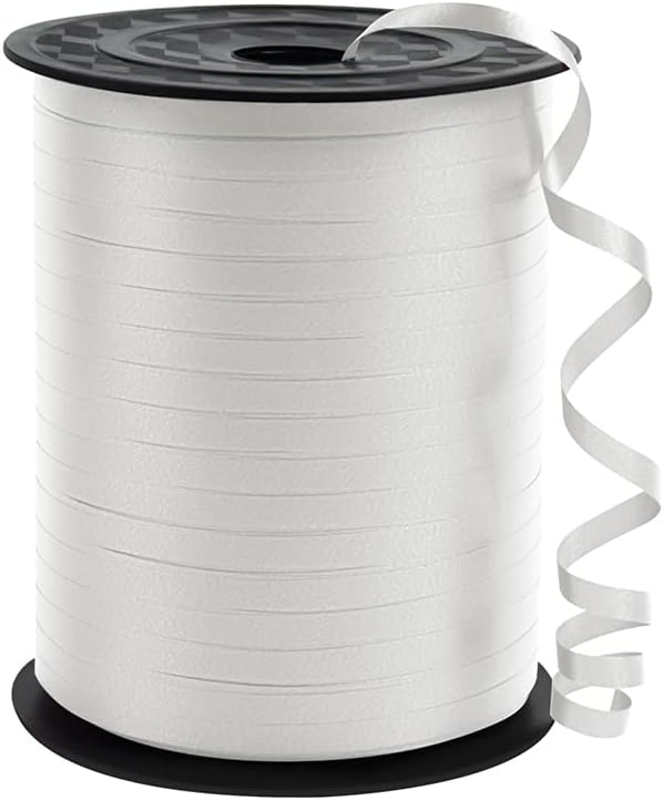 1/5" Wide X 500 Yards Christmas Curling Ribbons for Gift Wrapping, Party Decoration, Balloon String, Ribbons