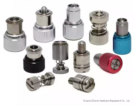 Stainless Steel Spring Loaded M3 M4 M5 M6 PF11 PF30 PF31 PF50 Pfc2p Self Clinching Captive Panel Screws for Sheet Metal