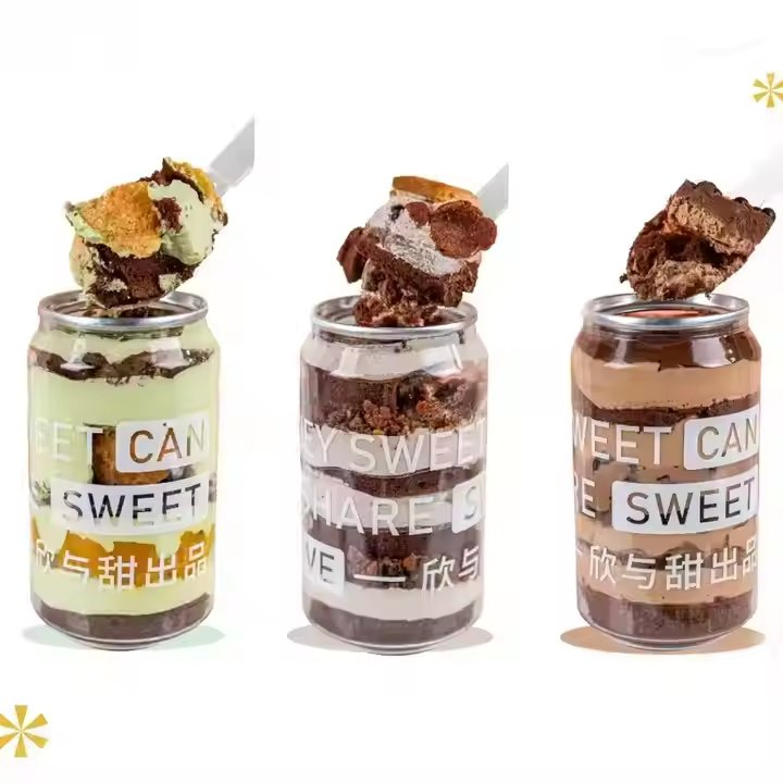 Wholesale Customize Logo and Patterns Pull-Ring Easy Open Plastic Cans