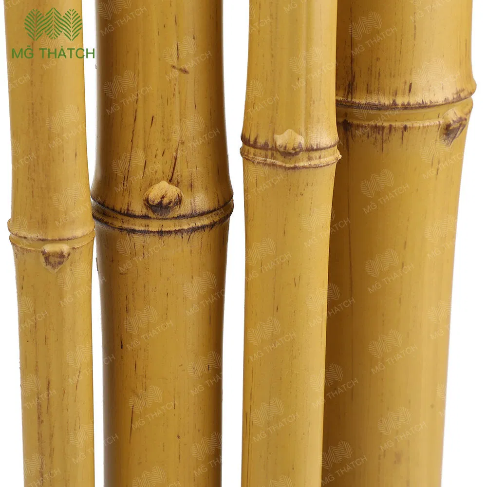 UV-Proof Plastic Synthetic Bamboo Pole Outdoor Artificial Bamboo Pole 20 Years Warranty