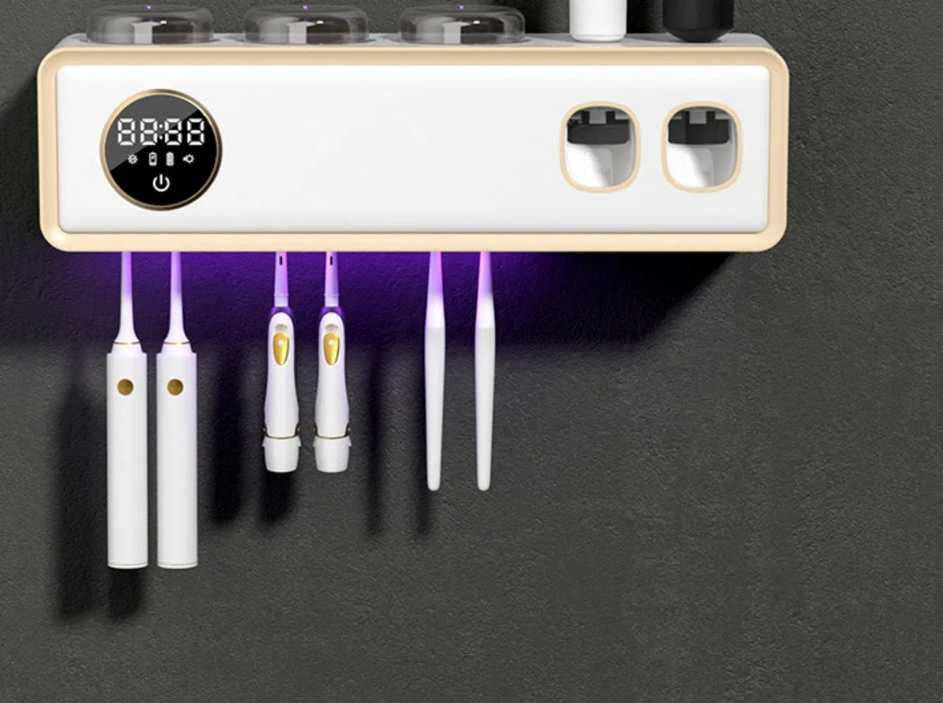 Держатель для зубных щеток с УФ-стерилизатором