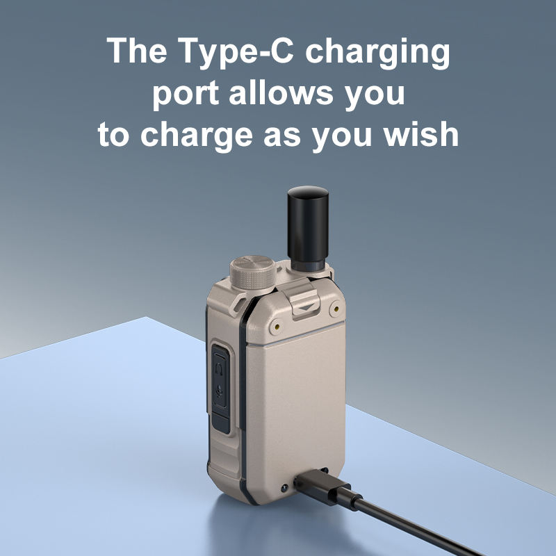 VHF UHF Celular Phones Display Glass 4G Android6 Walkie Talkie