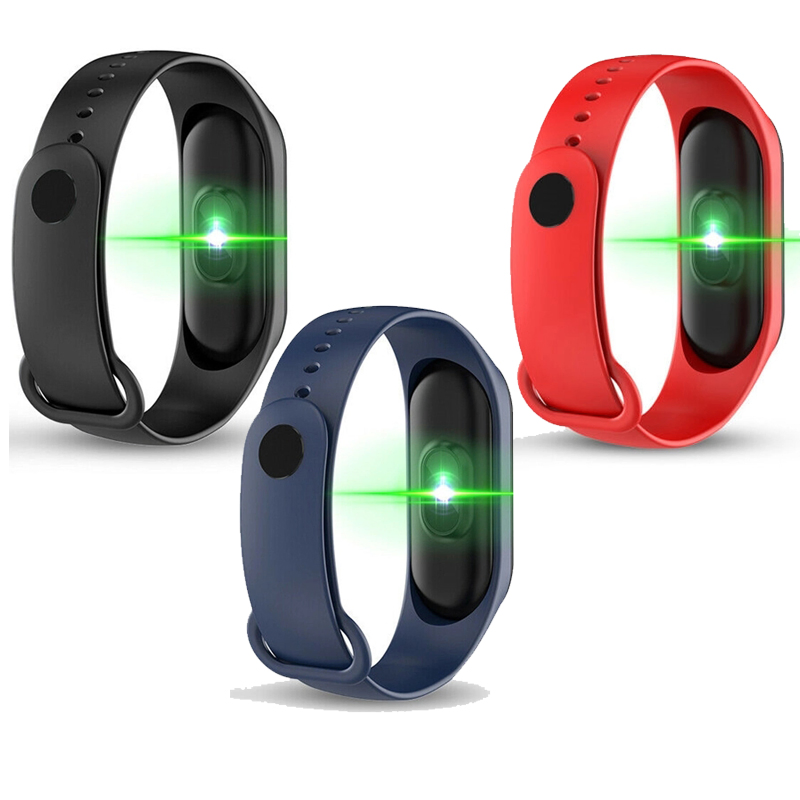 Фитнес-браслет M4 Plus с пульсометром и умным будильником