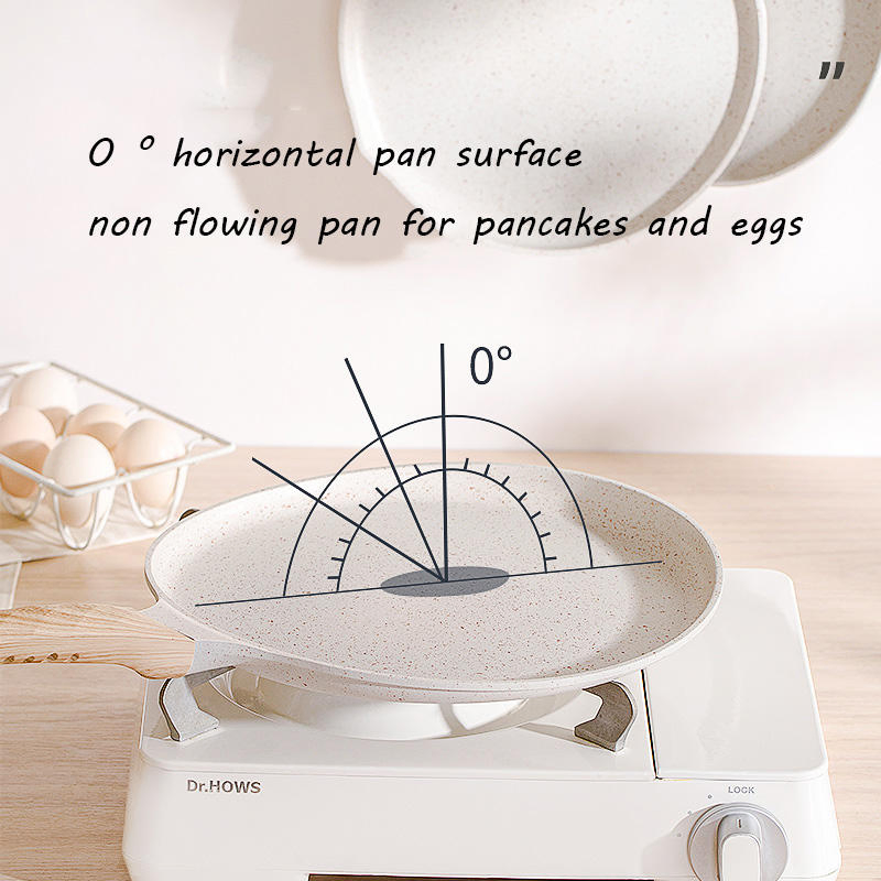 Factory Direct Sale Aluminum Cookware Non-Stick Skillet Pan for Gas and Induction Cooker