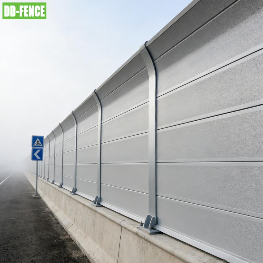 Municipal Road Noise Barriers Custom Acoustic Walls for Urban Traffic Improvement Projects