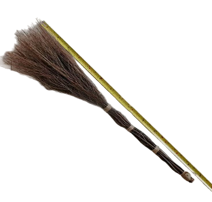 Elegant Heather Floral Broom for Chic Home Decoration