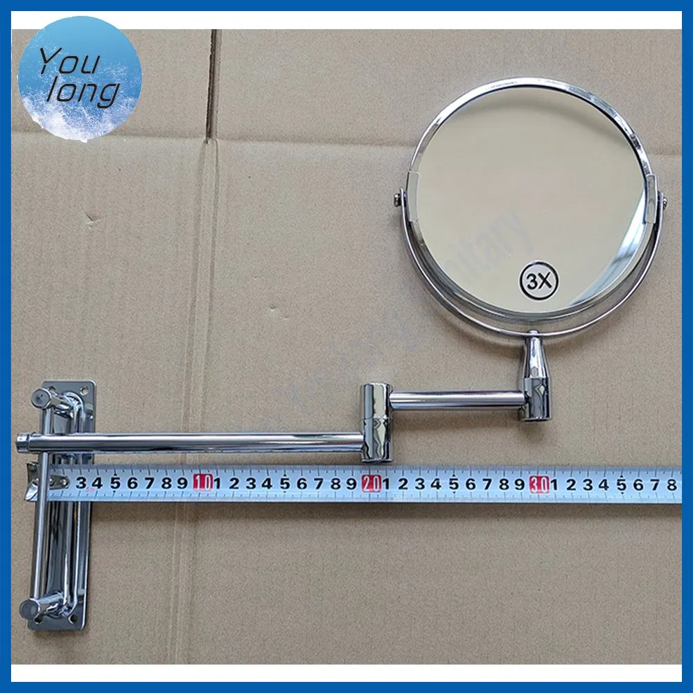 Настенное увеличивающее зеркало для ванной с креплением