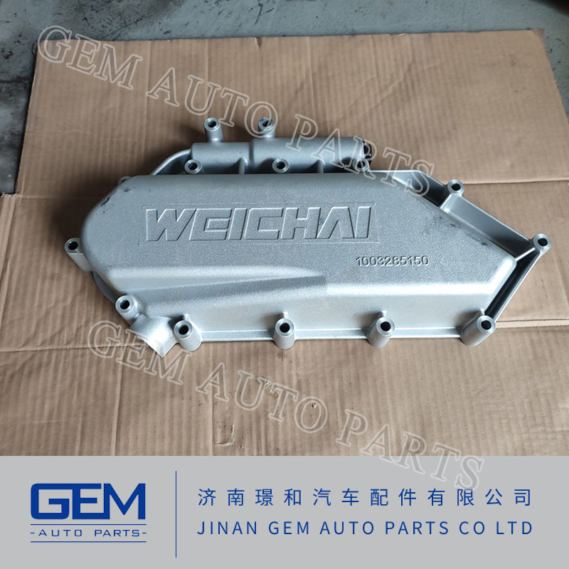Крышка маслоохладителя для двигателя Weichai