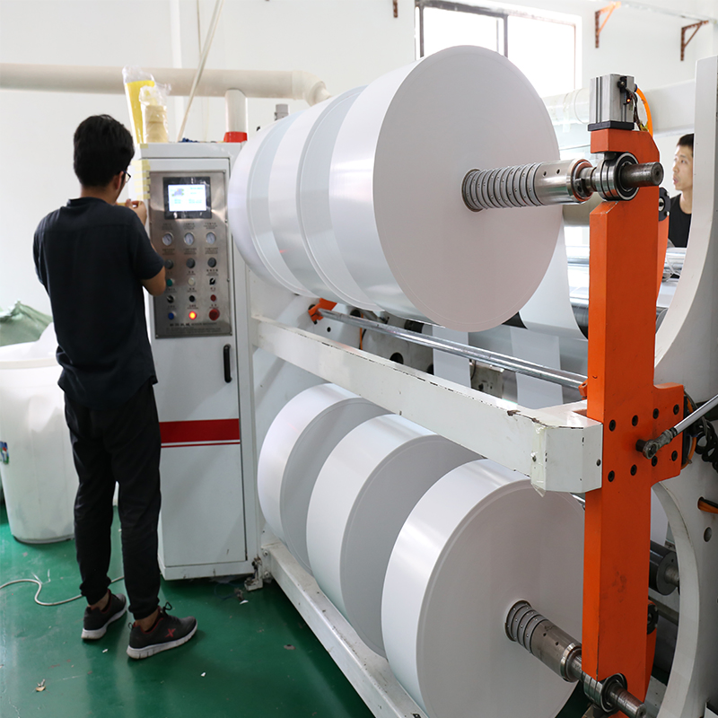 Factory Manufacture Lattice Coated Semi Gloss Paper Adhesive Stickers Material