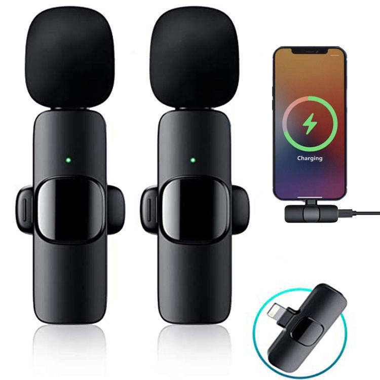 Mobile Phone Wireless Lavalier Microphone Lapel Wireless Mic