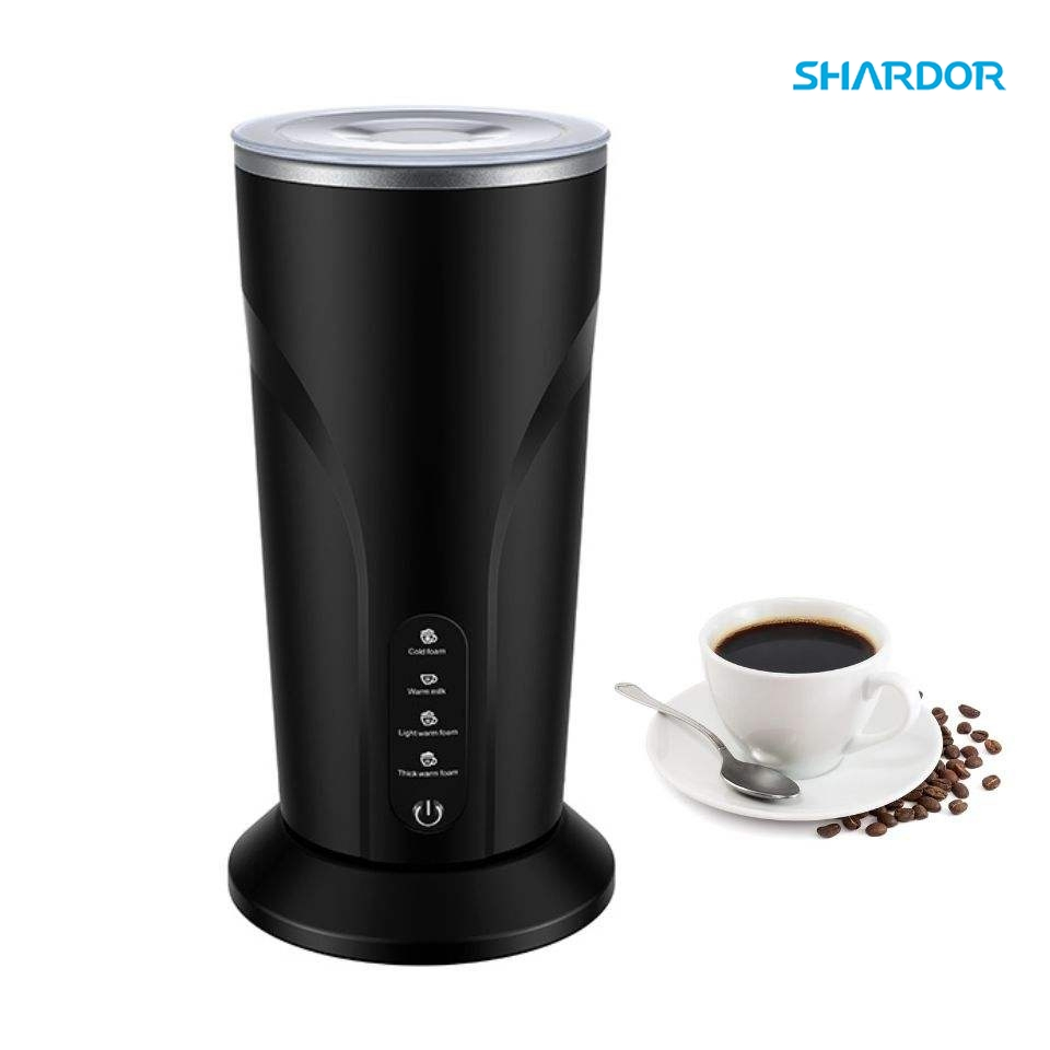Automatic Warm and Cold Foam Maker for Coffee Latte Cappuccino Milk Foamer