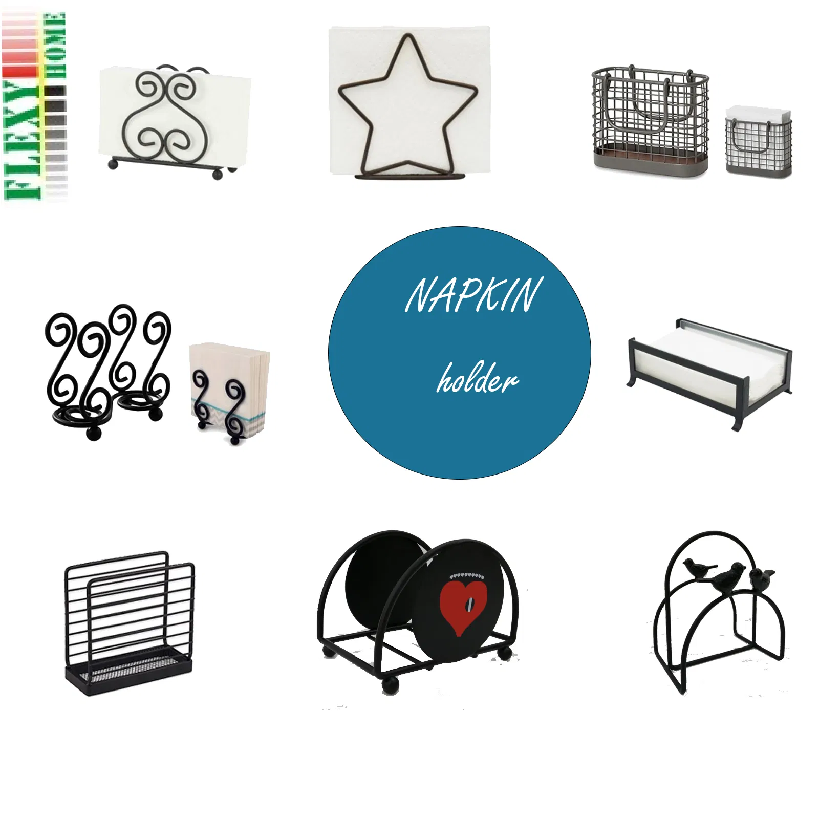 Ss Style Napkin Holder Moden Home Restaurant Decoration Tissue Box