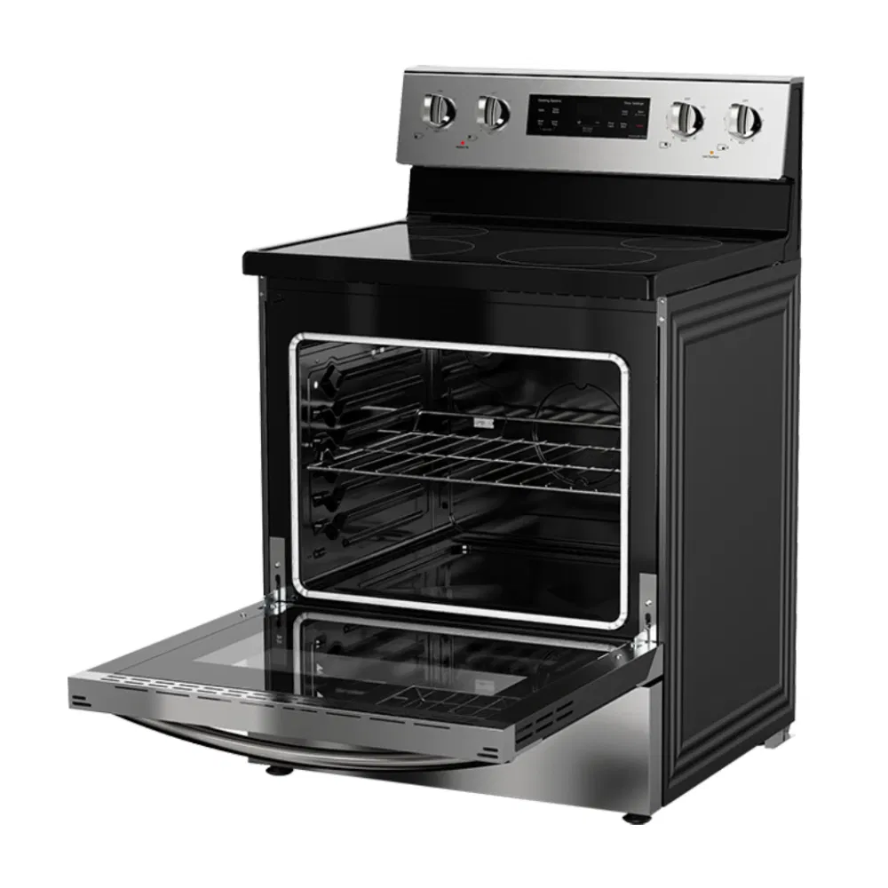 30inch Rear Control 4 Element 5 Cu. FT Freestanding Electric Range Stove (HRP3001E)
