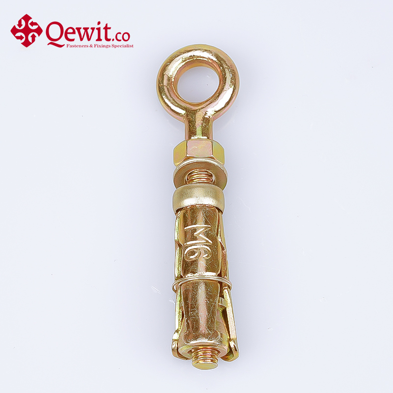 Анкер-болт с ушком и крюком Qewitco