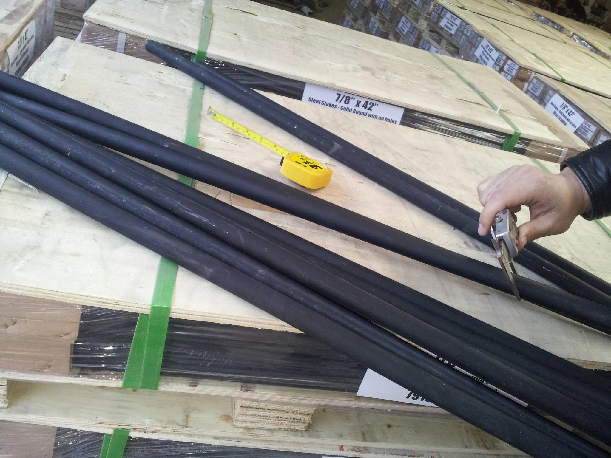 12"-48" Square Steel Nail Stake Best Price
