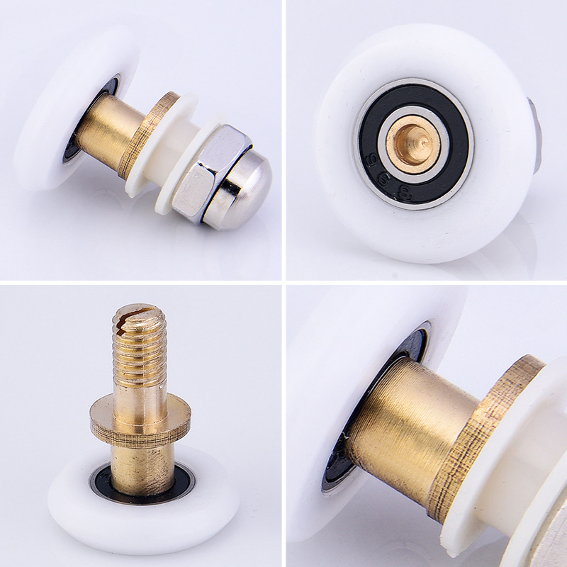 19/23/25/27mm Diameter Shower Glass Sliding Door Hanging Wheel Rollers
