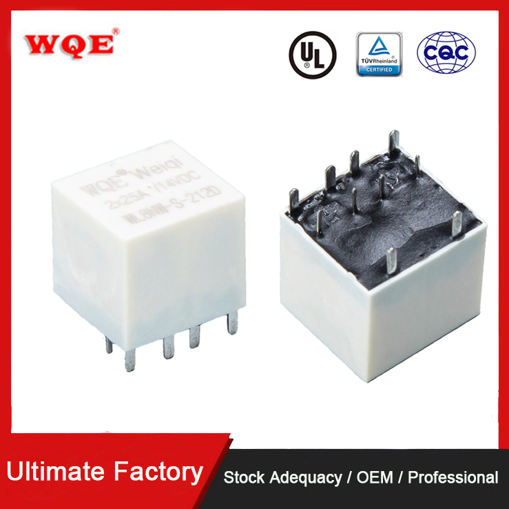 Реле электромагнитное WL8NW 25A 14В, самоблокирующееся