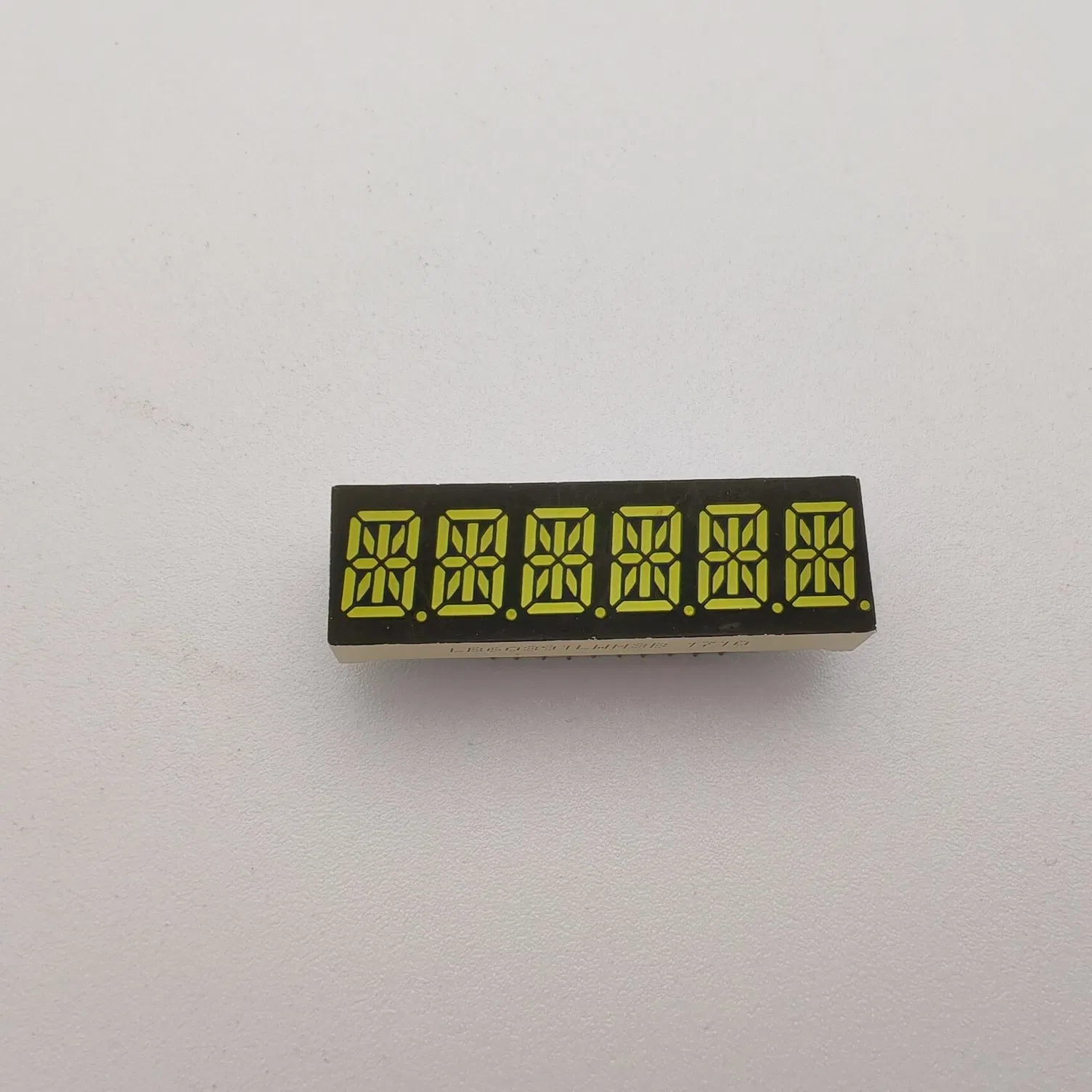 Instrument Panel LED Display: 6-Digit, 14-Segment, Ultra-Bright White