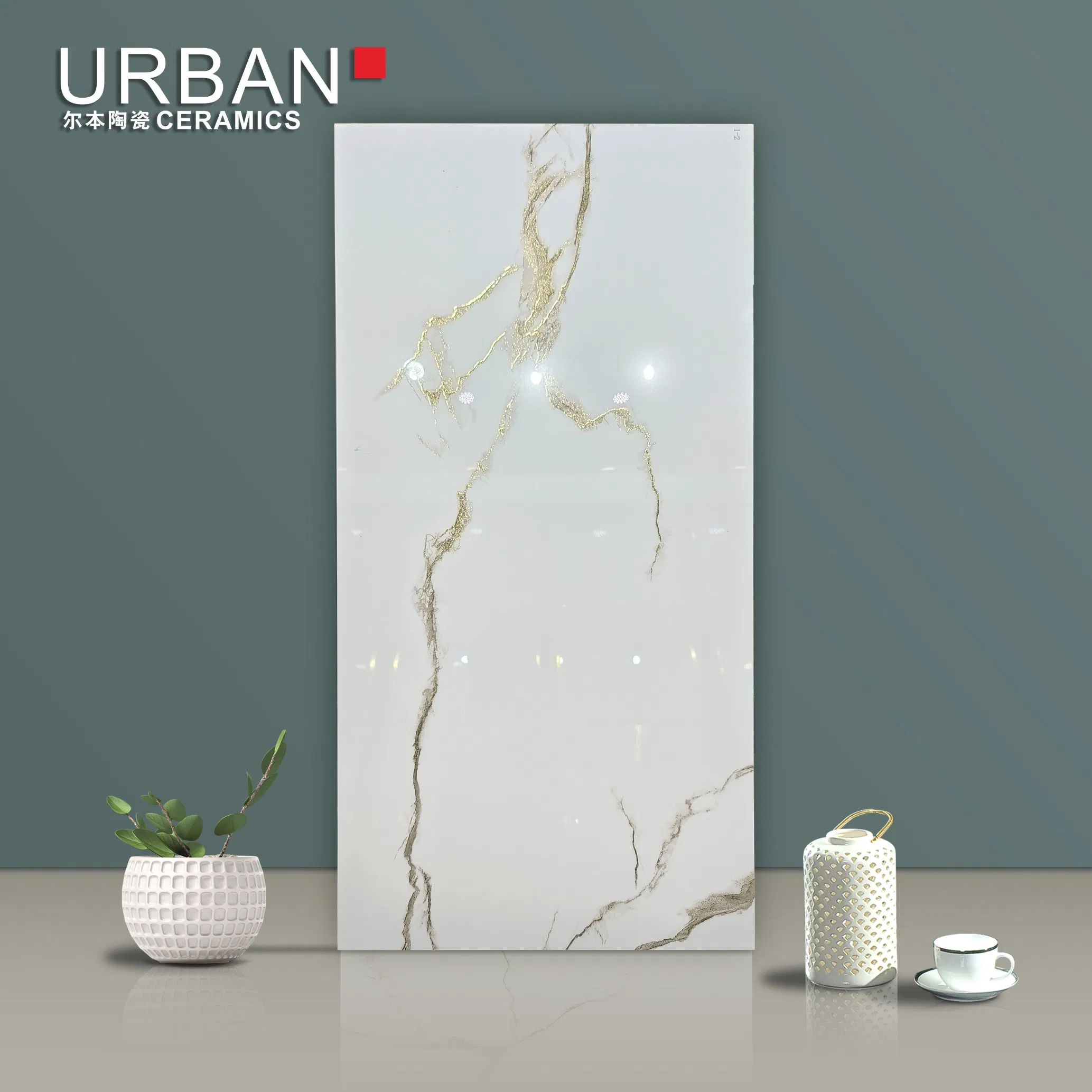 Best Quality Gilter Golden DOT K Line 600*1200mm Glazed Polished Porcelain Floor Tile