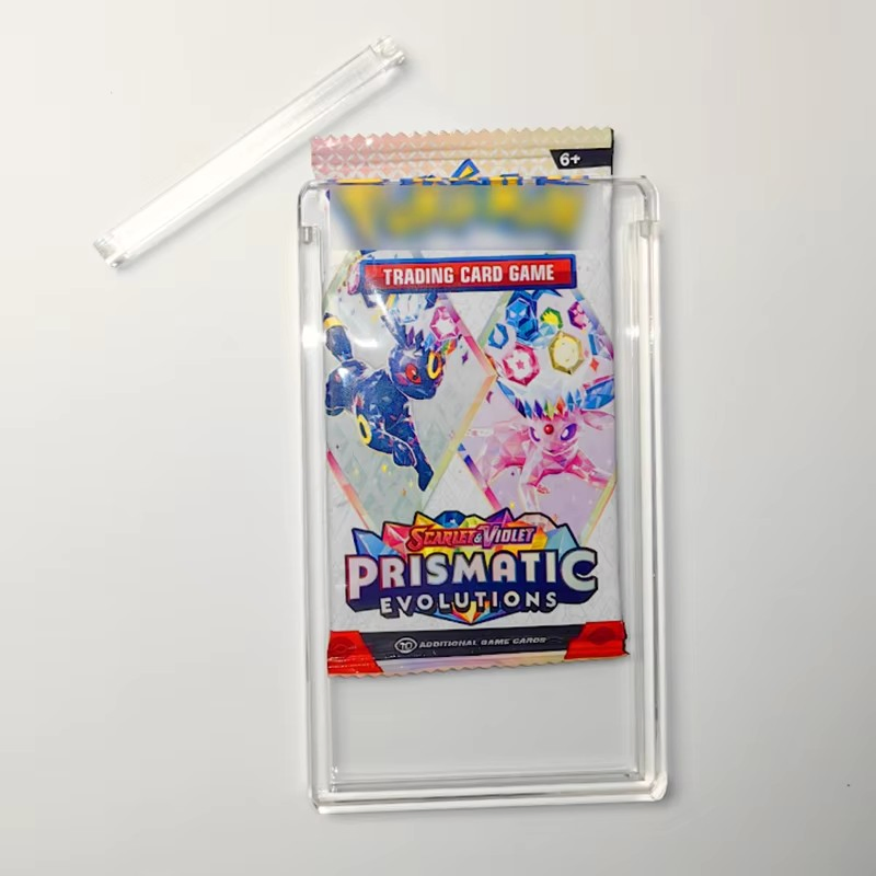 UV Resistant Acrylic Display Box for Pokemon Card Collectors