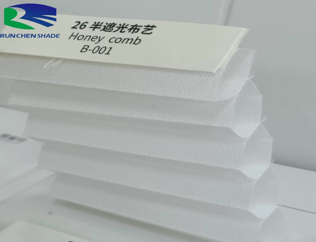 Maylianup Perspective Honeycomb Pleated Curtain Roller Paper Blinds Rope Blinds Pleated Curtain Spring Blinds