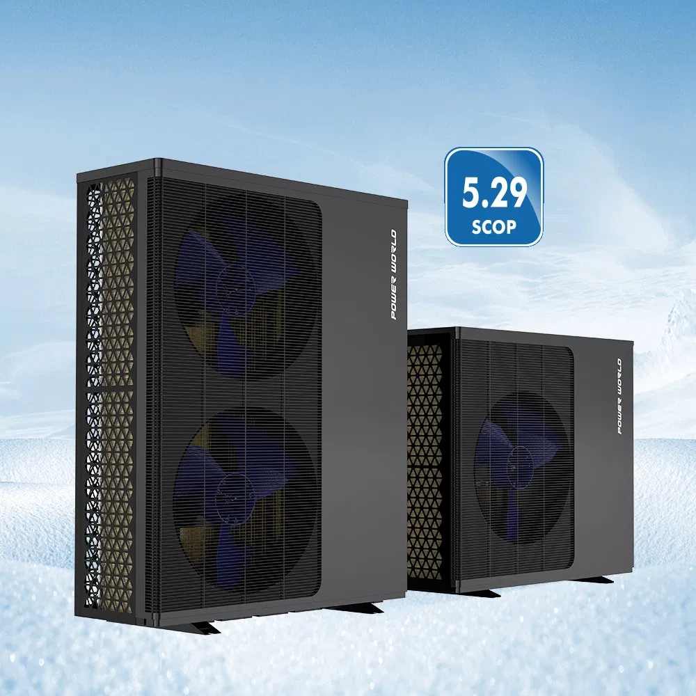 Power World Latest Design R 290 30 Kw Domestic Heat Pump
