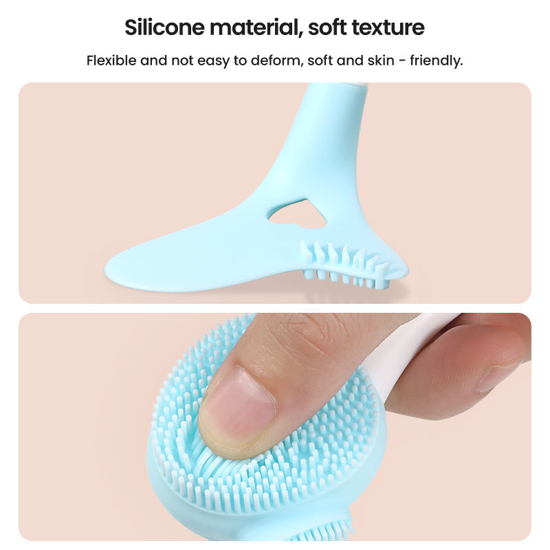 Multifunctional Facial Massage Silicone Eyelash Mascara Eyeliner Aid Eye Makeup Tool